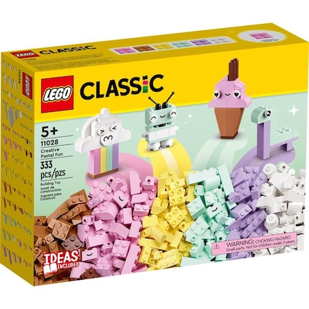 Lego Creative Pastel Fun ABS Plastic Multicolored 333 pc 11028